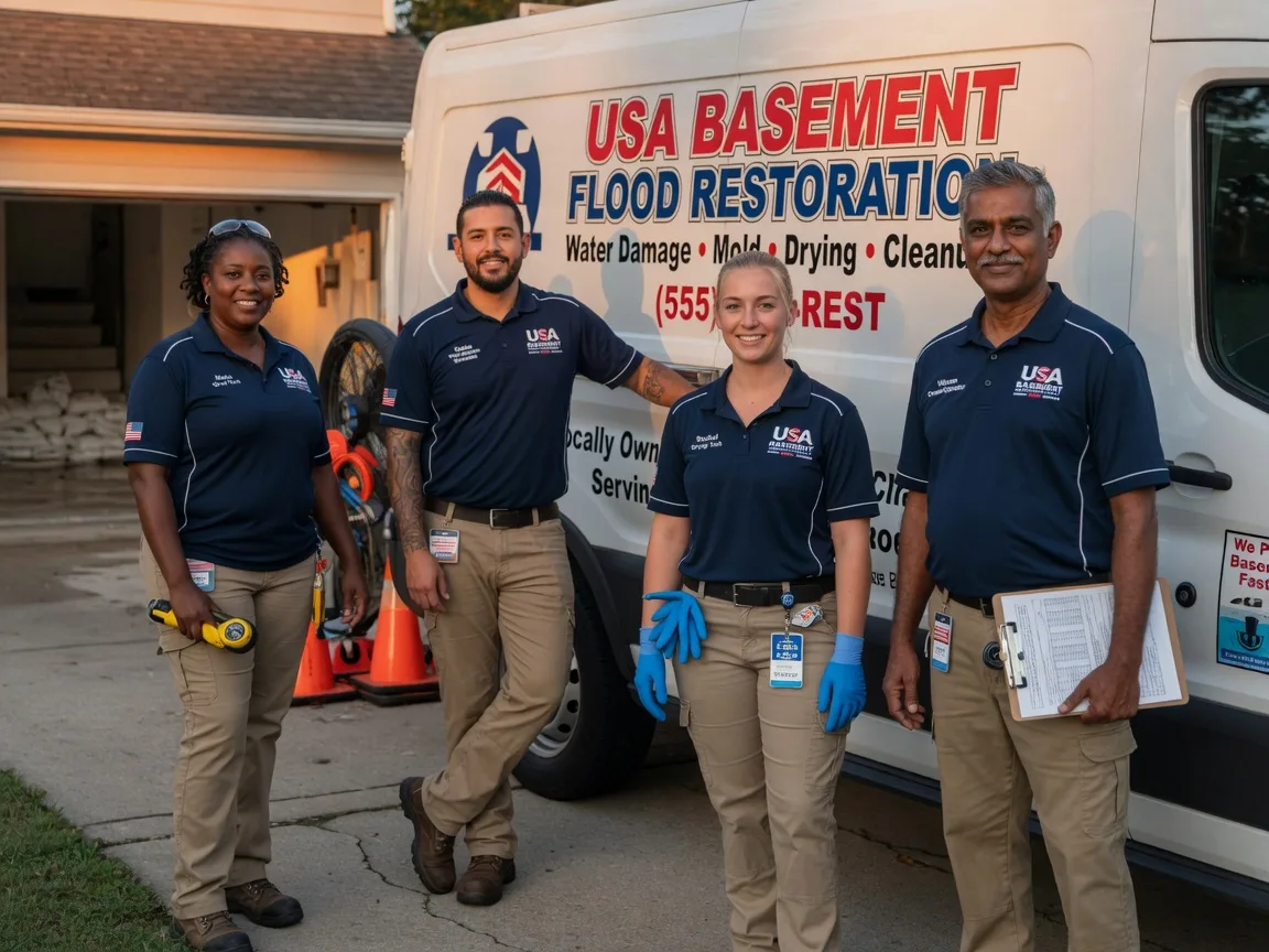 Basement Flood Cleanup company in Trinway, OH